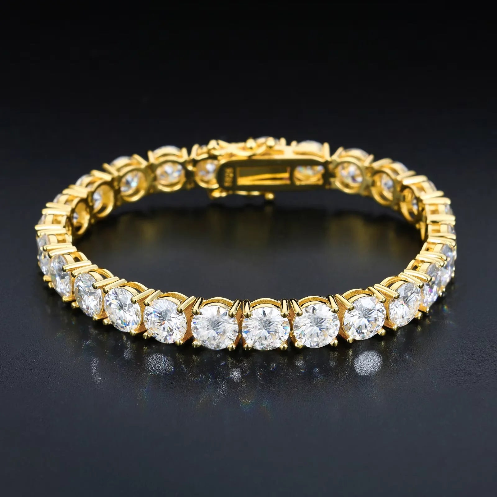 VVS1 D Moissanite Tennis Chain Bracelet